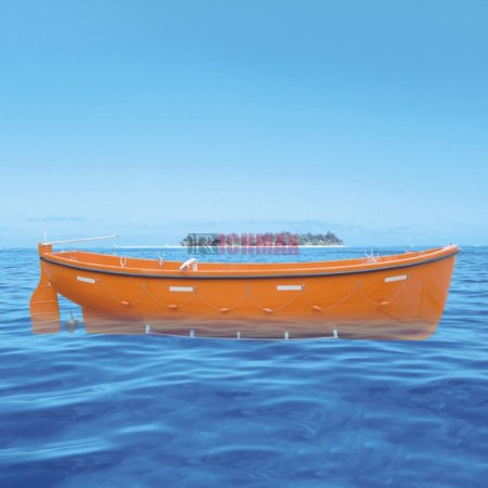 Open frp lifeboat
