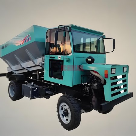 Four-Wheel Full-enclosed Manure Spreader