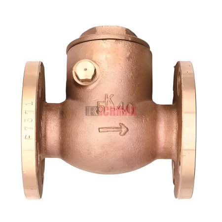 JIS F7371 Marine Bronze Swing Check Valve 5K