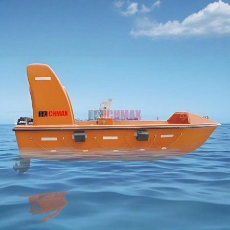 Frp(fiber reinforced plastic)rescue boat
