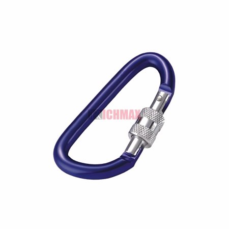 Aluminum D-Type Safety Lock Snap Hook