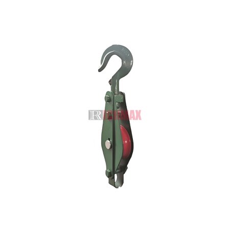 Snatch Block Model B Single Sheave With Hook