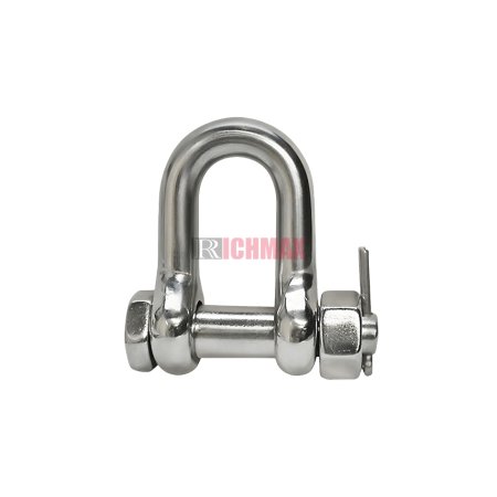 Stainless Steel U.S. Type G2150 Safety Pin Anchor Shackle