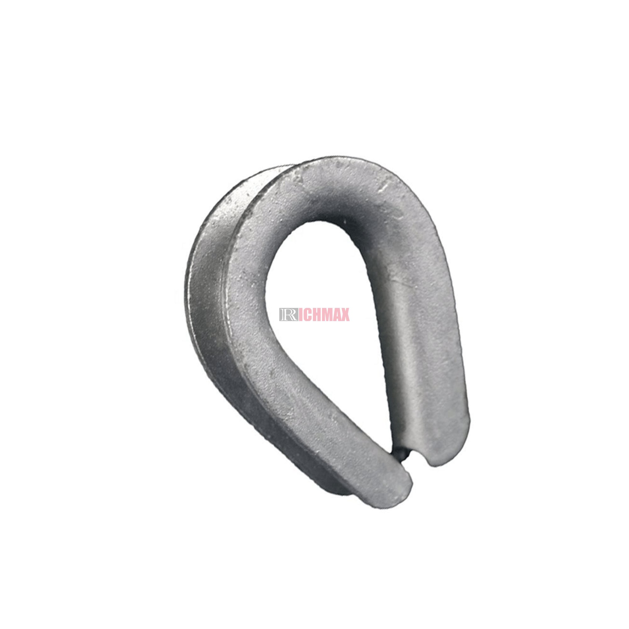G414 Wire Rope Thimble | Heavy-Duty Galvanized Thimble for Wire Rope ...