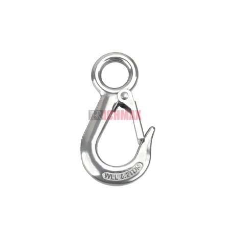 Stainless Steel Large Eye Hook With Latch