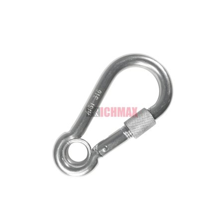 Stainless Steel Snap Hook With Eyelet And Screw