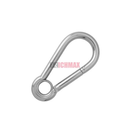 Stainless Steel Snap Hook With Eyelet DIN5299 Form A