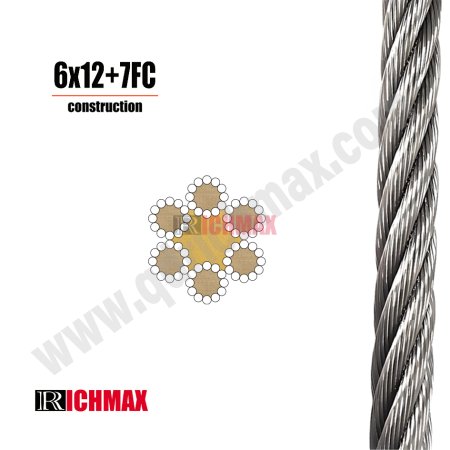 Steel Wire Rope 6×12+7FC