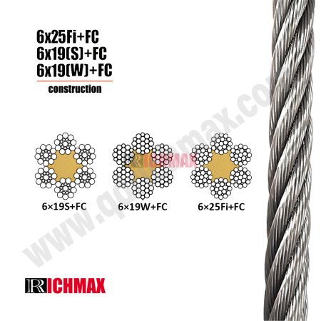 6 Strands Elevator Wire Rope