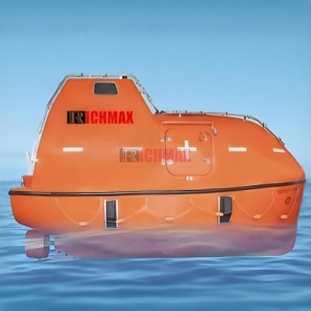 Totally enclosed fp(fiber reinforced plastic)lifeboat and rescue boat