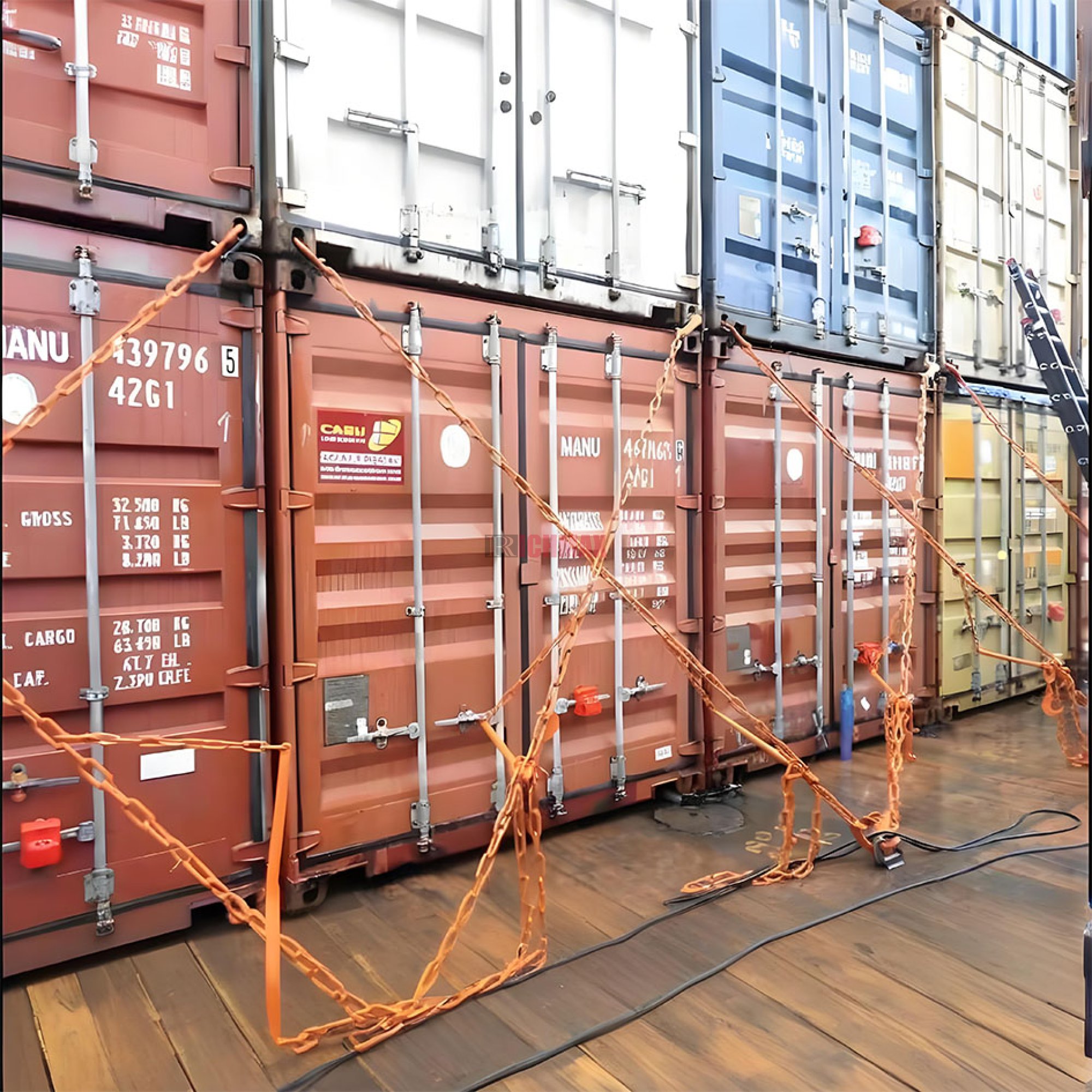 Cargo Lashing Chain for Heavy-Duty Securing | High-Strength Transport ...