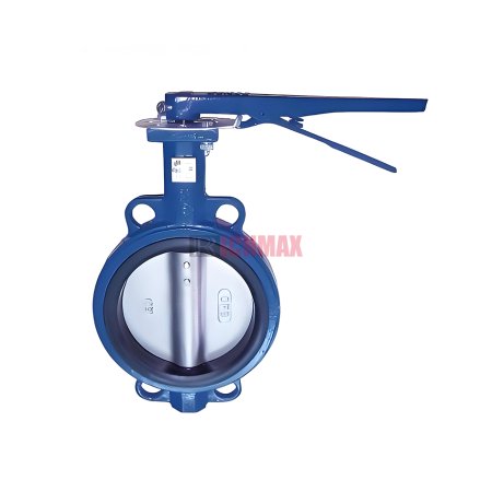 Marine Cast Iron Wafer Type Butterfly Valve Lever Type