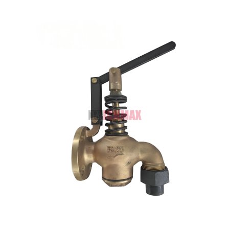 JIS F7398 Marine Bronze Self Closing Drain Valve,F Type