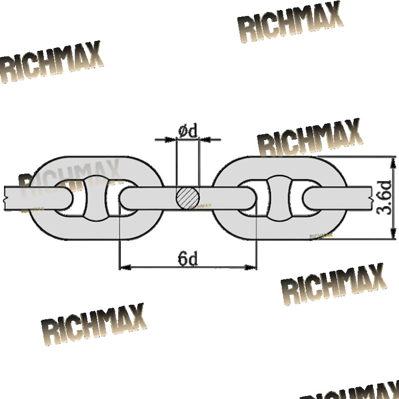 Stud Link Anchor Chain